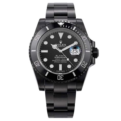 rolex submariner blaken